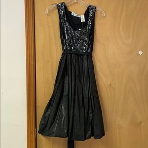 Papillon of Los Angeles Black Sequence Dress